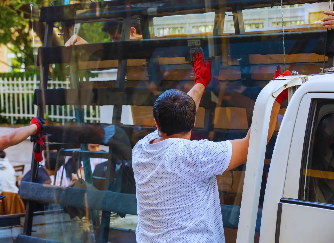 Remplacement de vitrine magasin Castanet-Tolosan